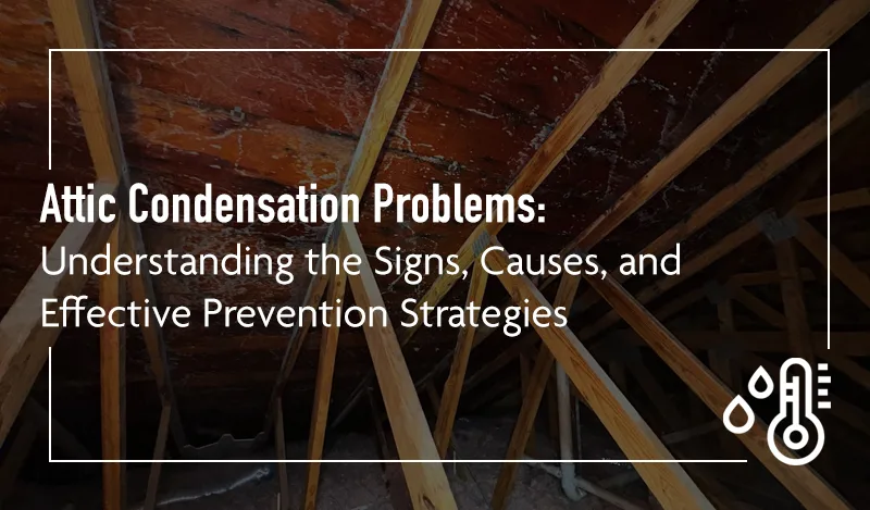 Symptoms of Attic Condensation