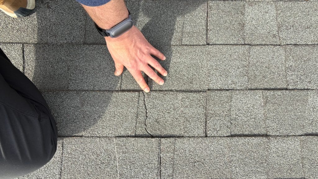 Aging Roof Shingles