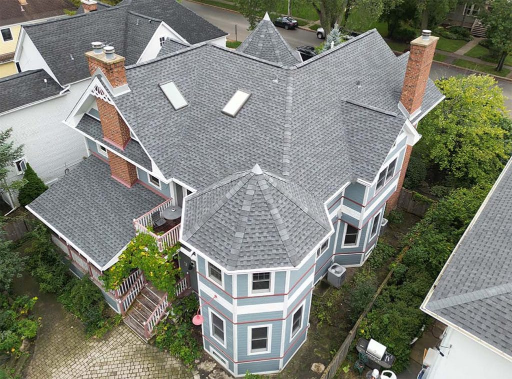 Completed Roof Replacement in Park Ridge, IL