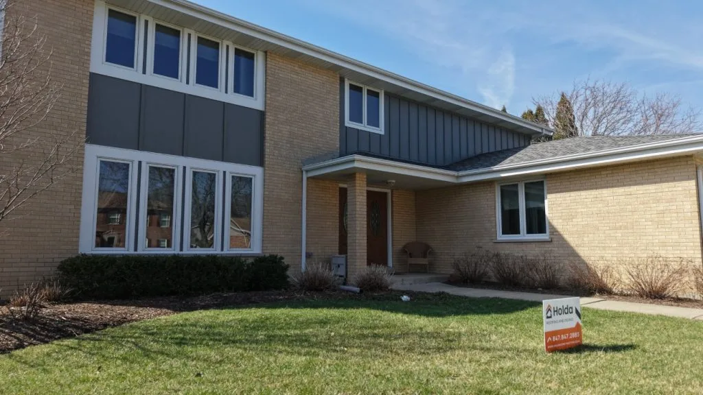 Completed Siding Replacement in Arlington Heights