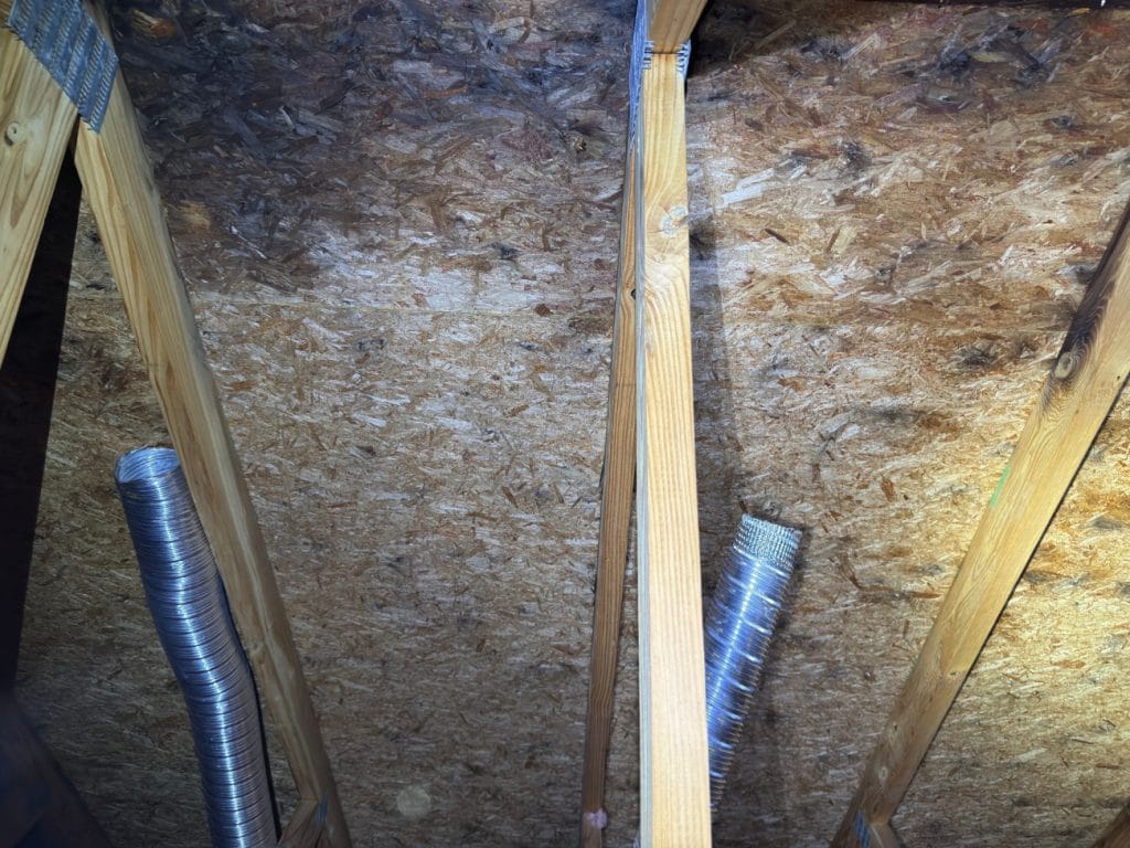 Disconnected Bathroom Exhaust Vents in Hoffman Estates Home