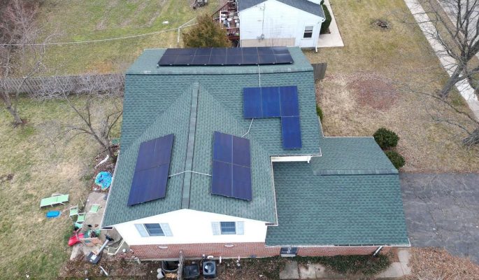 Palatine IL Roof Replacement Project Photo