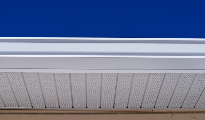 Soffit Installed by Holda Construction