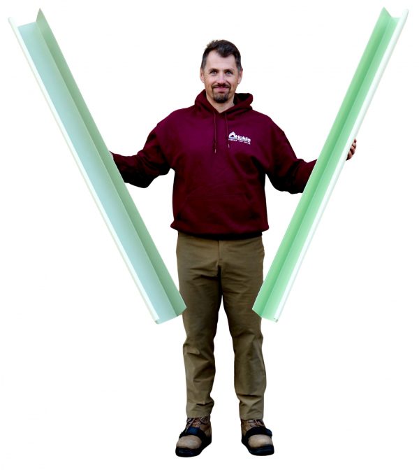 Mariusz Holda with 5 and 6 inch gutters