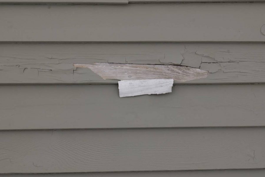 Peeling Siding