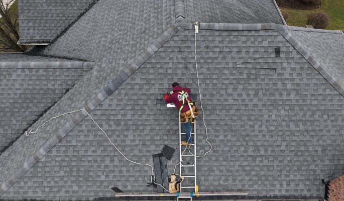 Roof Restoration Work in Hawthorn Woods IL