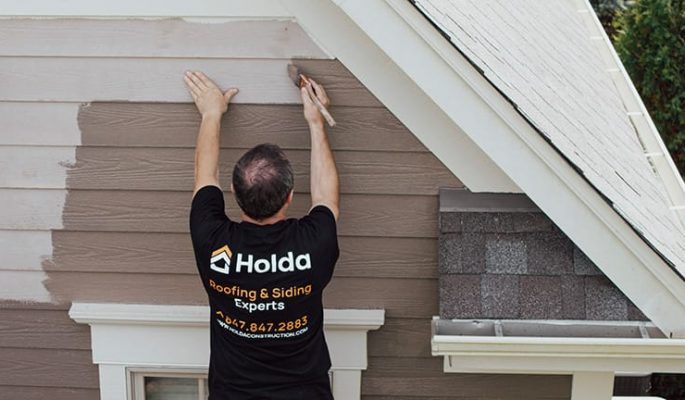 Painting Siding