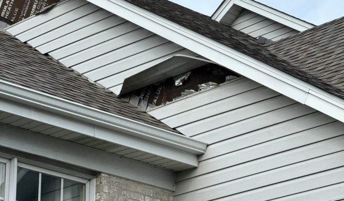 Vinyl Siding Damage