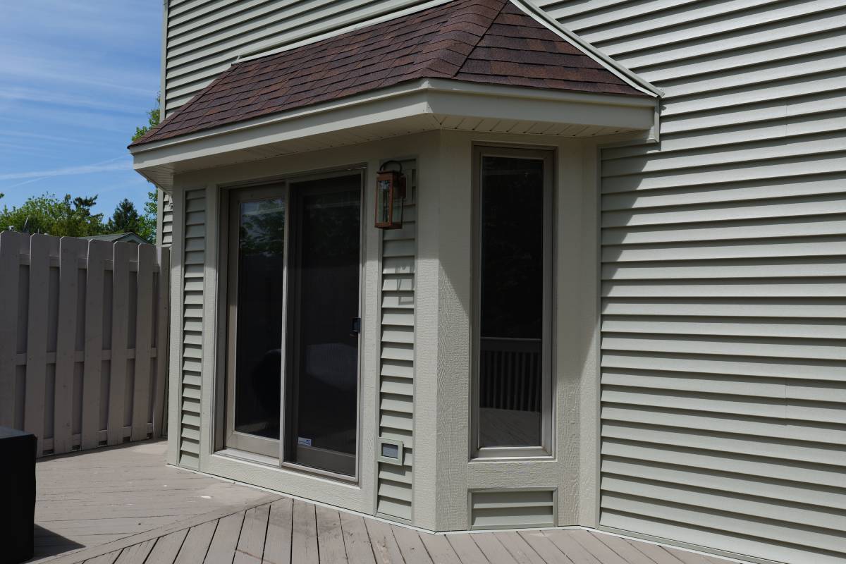 After Bay Window Siding Replacement