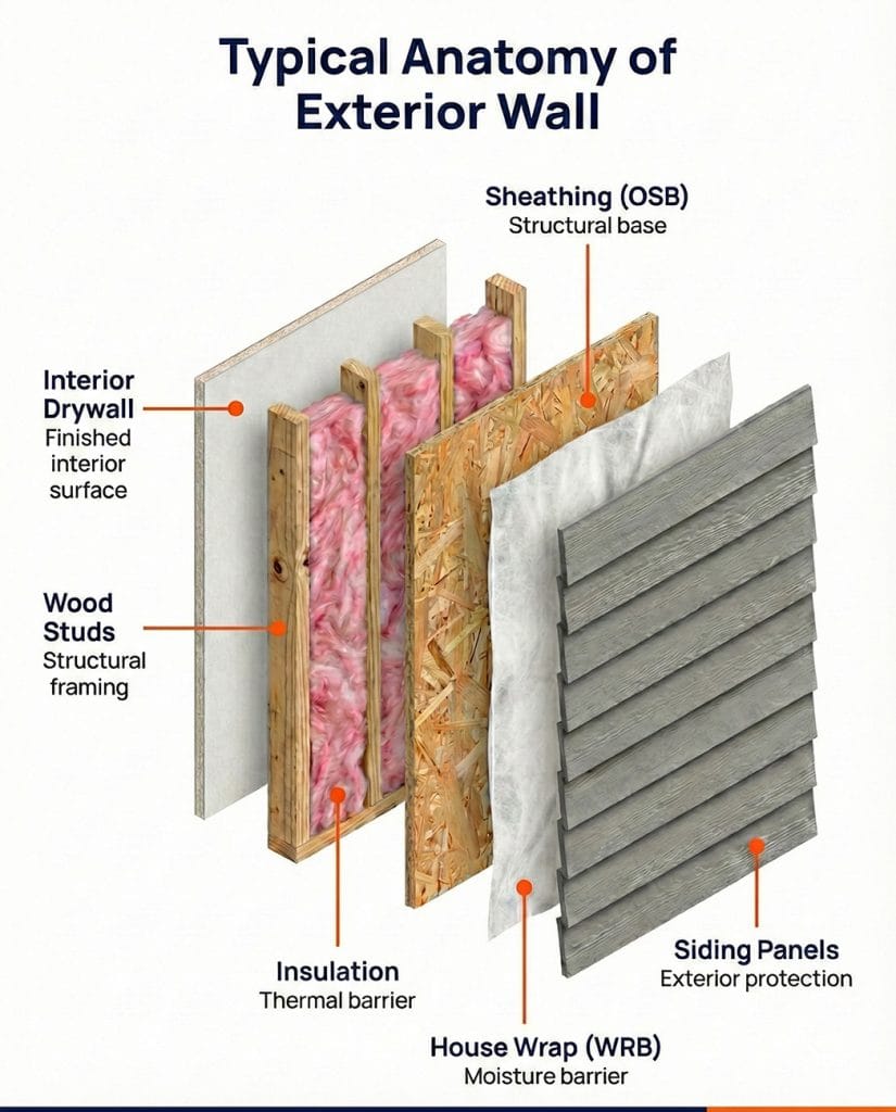 Anatomy of Exterior Wall