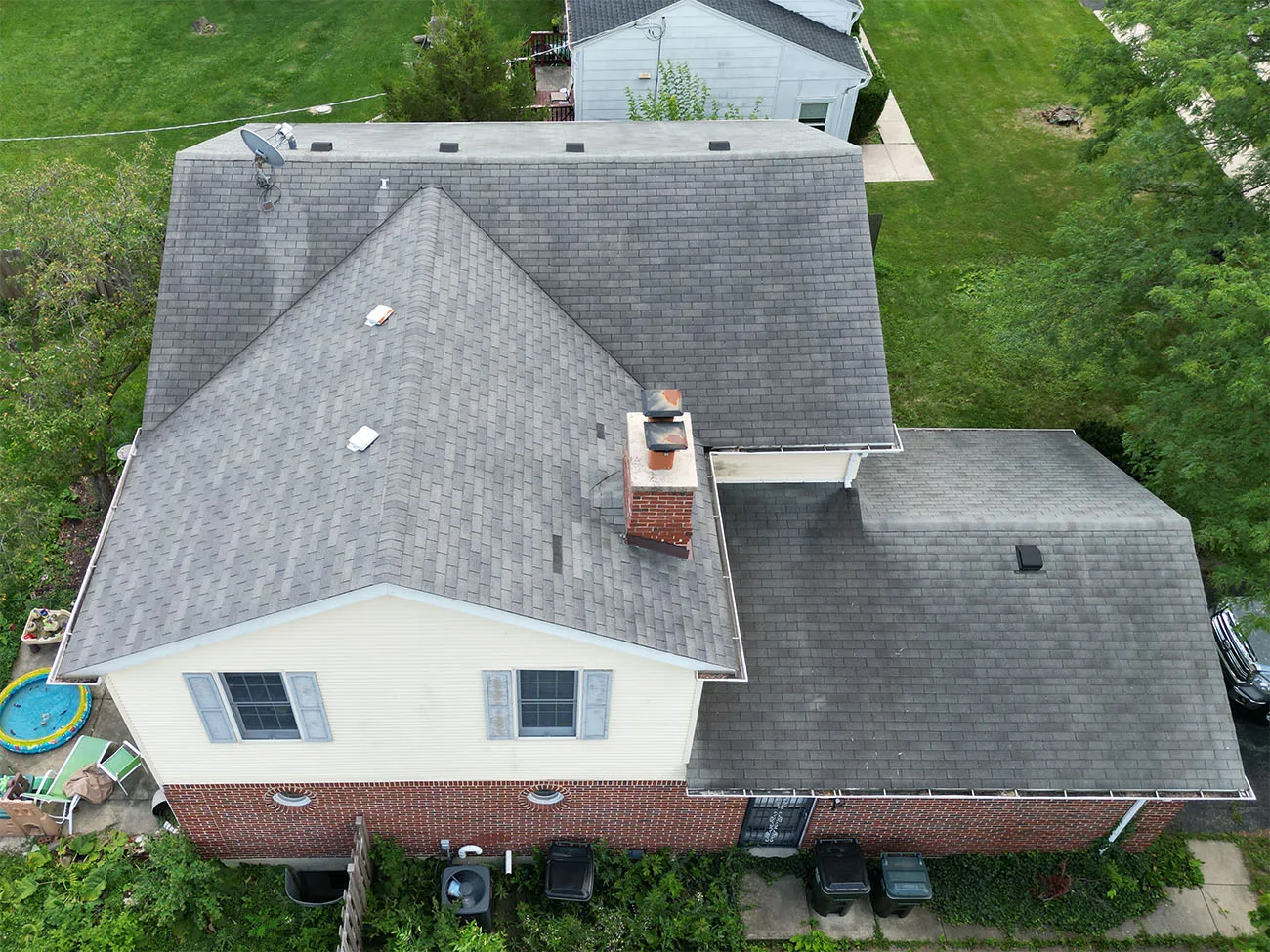 Before Shingle Roof Replacement