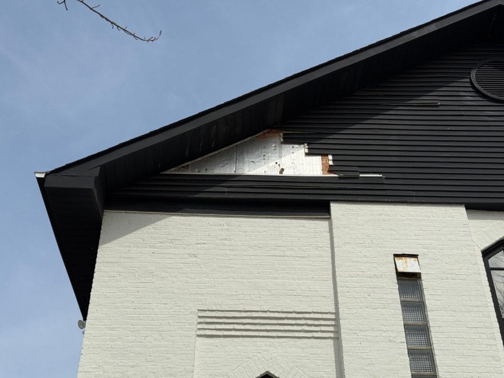 Good News in the Neighborhood Church Siding Replacement