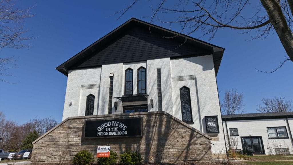 Good News in the Neighborhood Church Siding Replacement