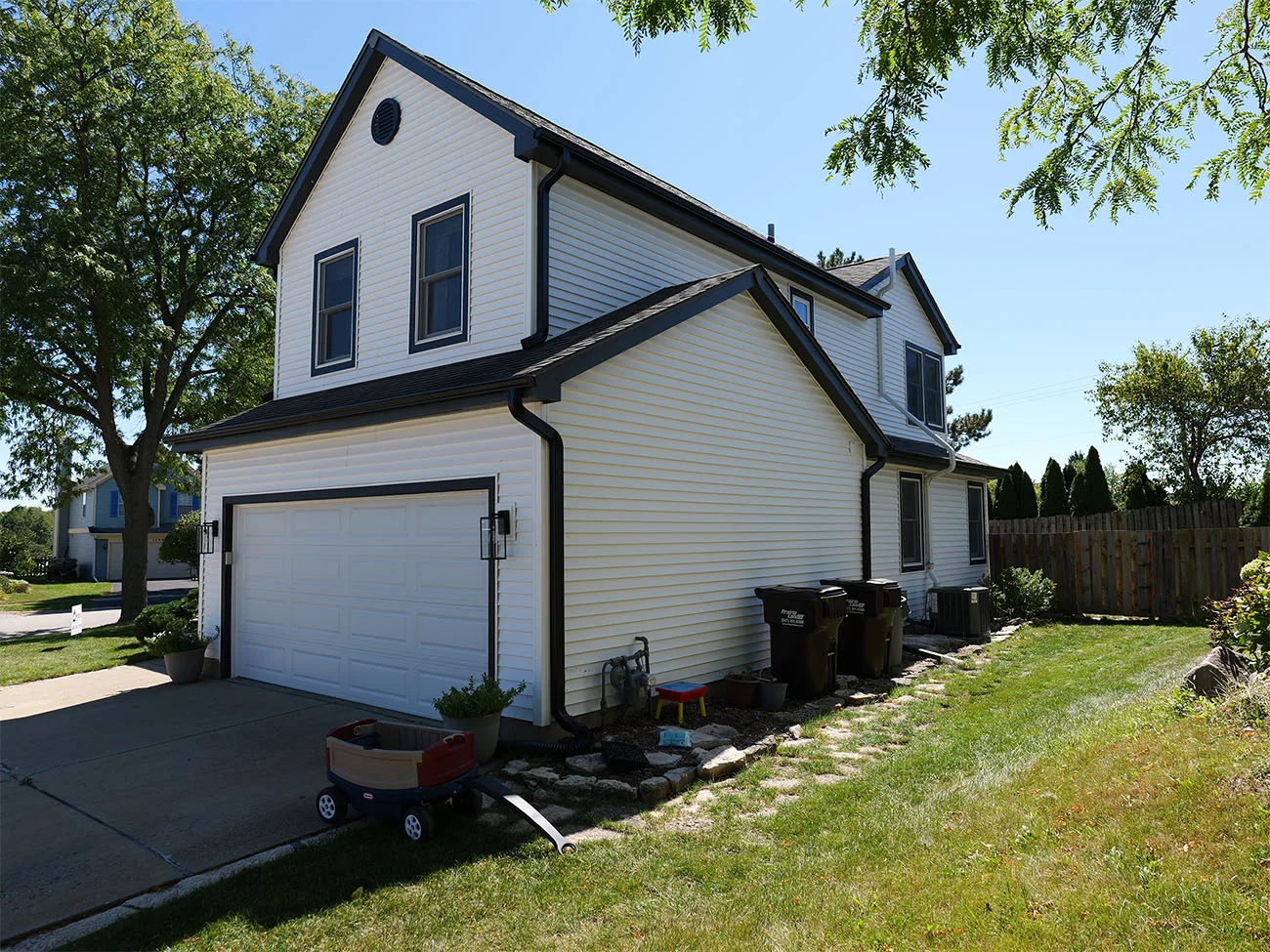 After Gutter and Siding Replacement