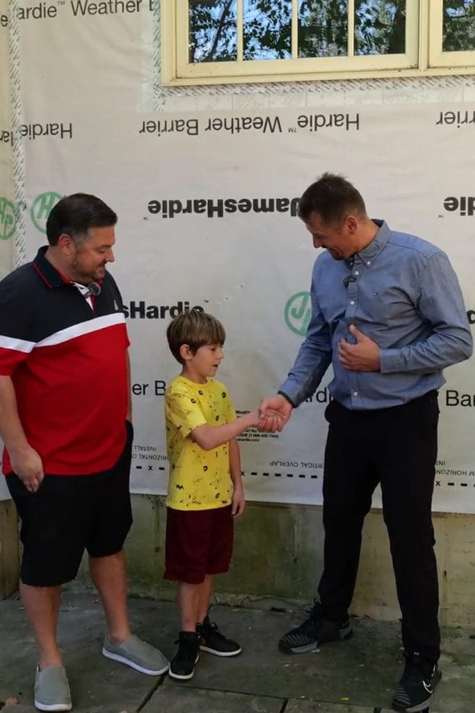 Mariusz Holda with Barrington IL Customers