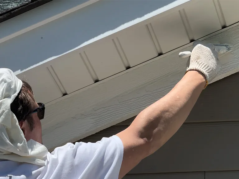 Painting Siding and Fascia