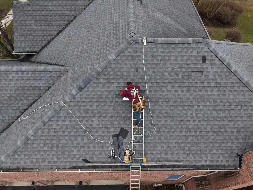 Roof Restoration Work in Hawthorn Woods IL