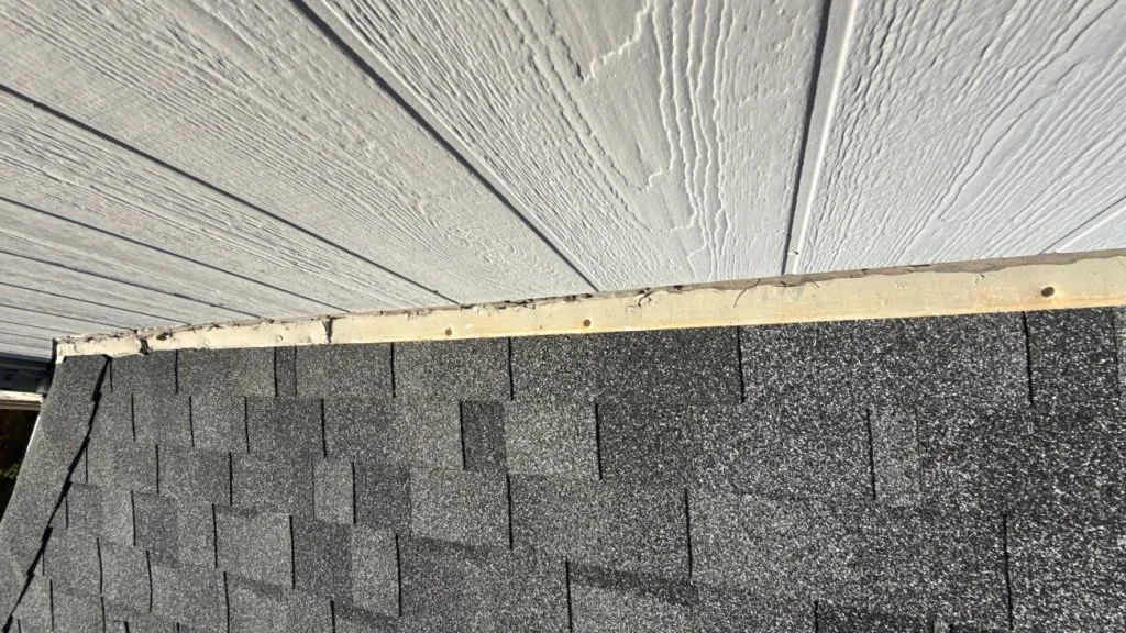 Rusted Flashing Pulling Away