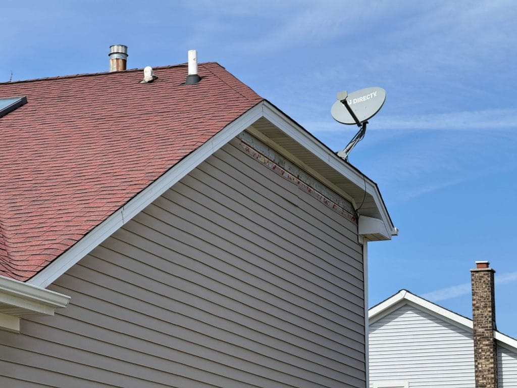 Siding Repair Lake Zurich - Before