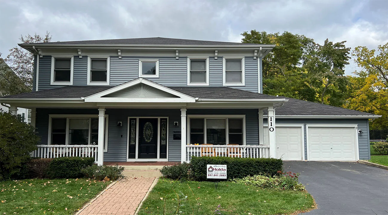 After Siding and Roof Replacement