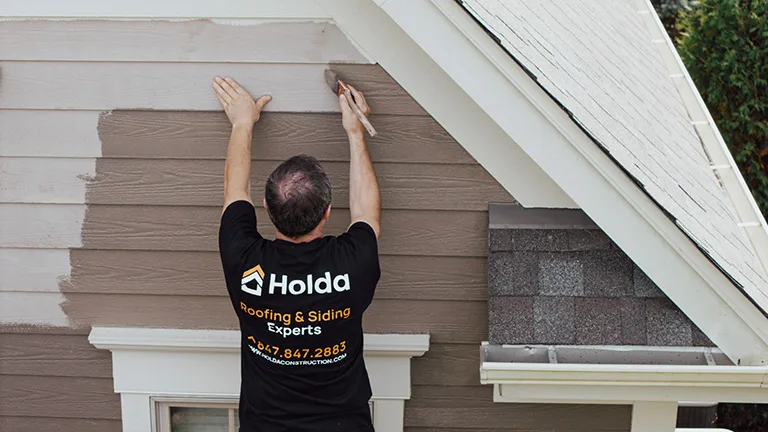 Painting Siding