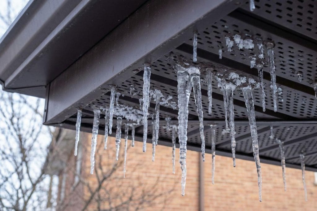 Soffit Vent Icicle Check Problem Condition