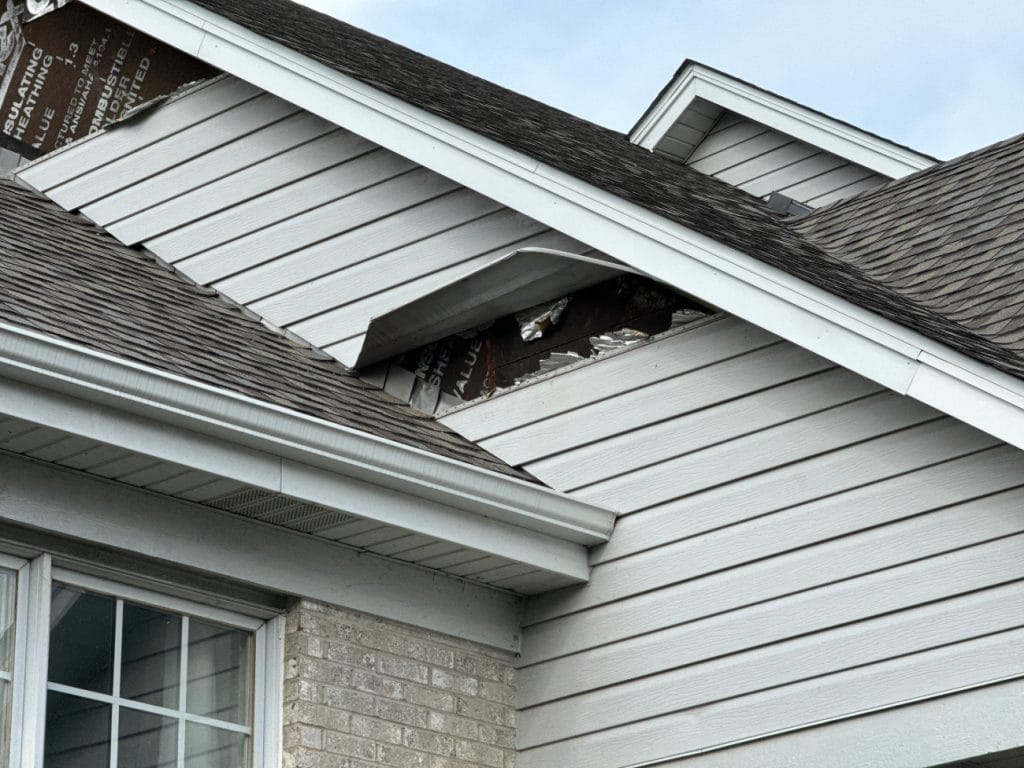 Vinyl Siding Damage