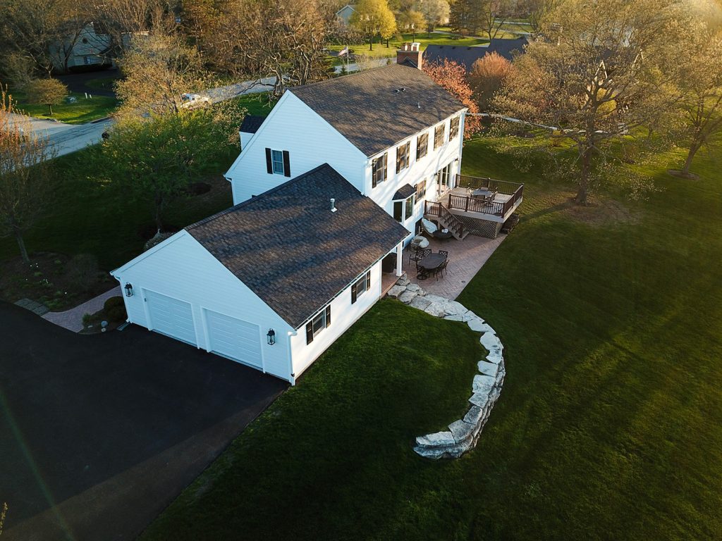 White James Hardie Fiber Cement Siding