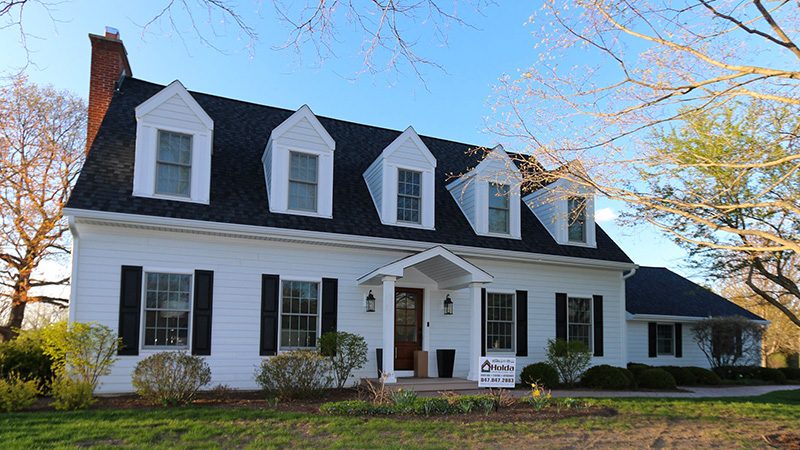 White James Hardie Fiber Cement Siding