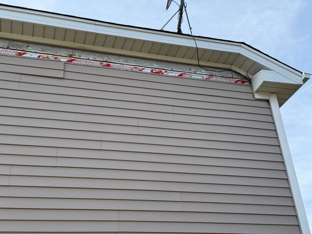 Wind Siding Damage Lake Zurich